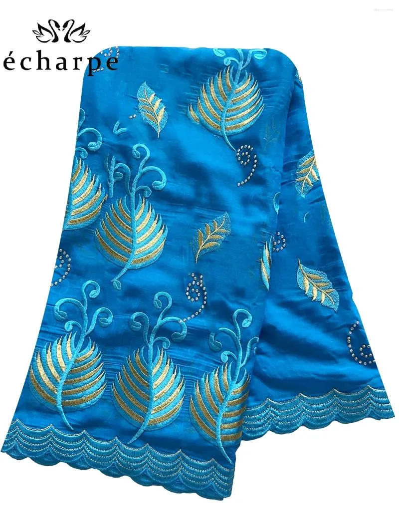 Ethnic Clothing High Grade Fabric African Women Scarf Pashmina Turban Pray Cotton Embroidered Shawl Wrap Muslim Party Hijab For Lady