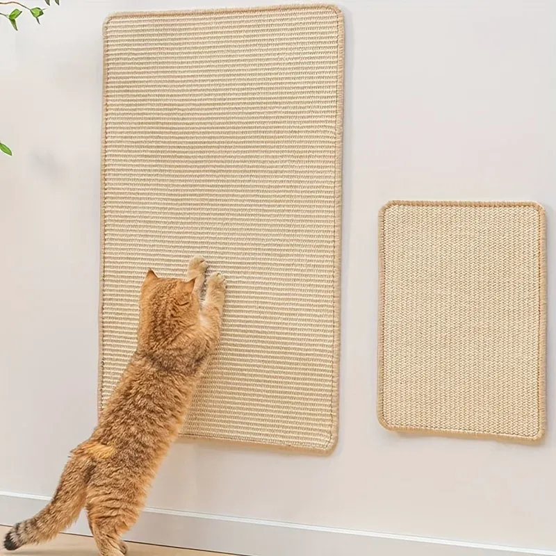 Häuser Katzenkratzermatte natürliche Sisal Cat Kratzmatten Kratzer Schützen Teppiche und Sofas