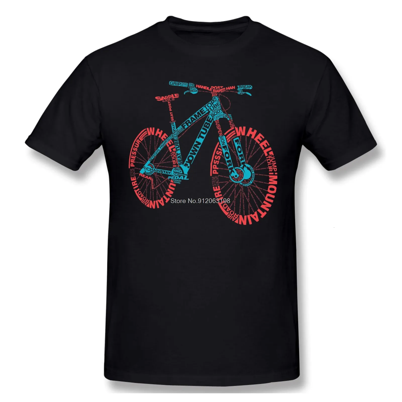 Rengoku Top -Quality Men Clothing Mountain Bike Radfahren T -Shirt Fahrrad Erstaunliches Hemd Mode Tees Streetwear 240423