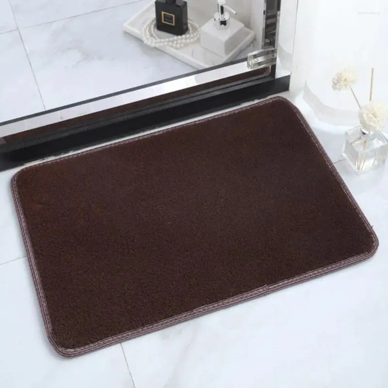 Carpets Bathroom Mat Extra-soft Quick Drying Bath Rug Super Absorbent Wear Resistant Non-slip Door Area For Shower