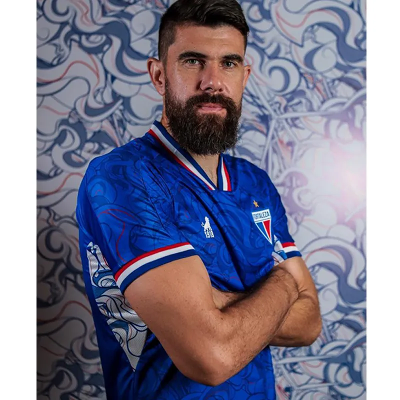XXXL 4XL 23 24 25 Fortaleza Home Away Soccer Jerseys 2024 2025 Fortaleza Onald Felipe Moises Camisa Masculina La Dorada Men