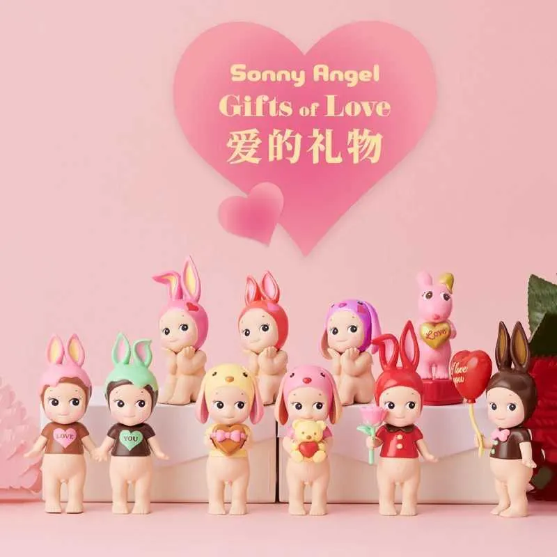 Blind Box 2024 New Love Gift Series Game Blind Box Fashion Kawaii Digital Decoration Toy Animation Digital Surprise Box Coppia T240506