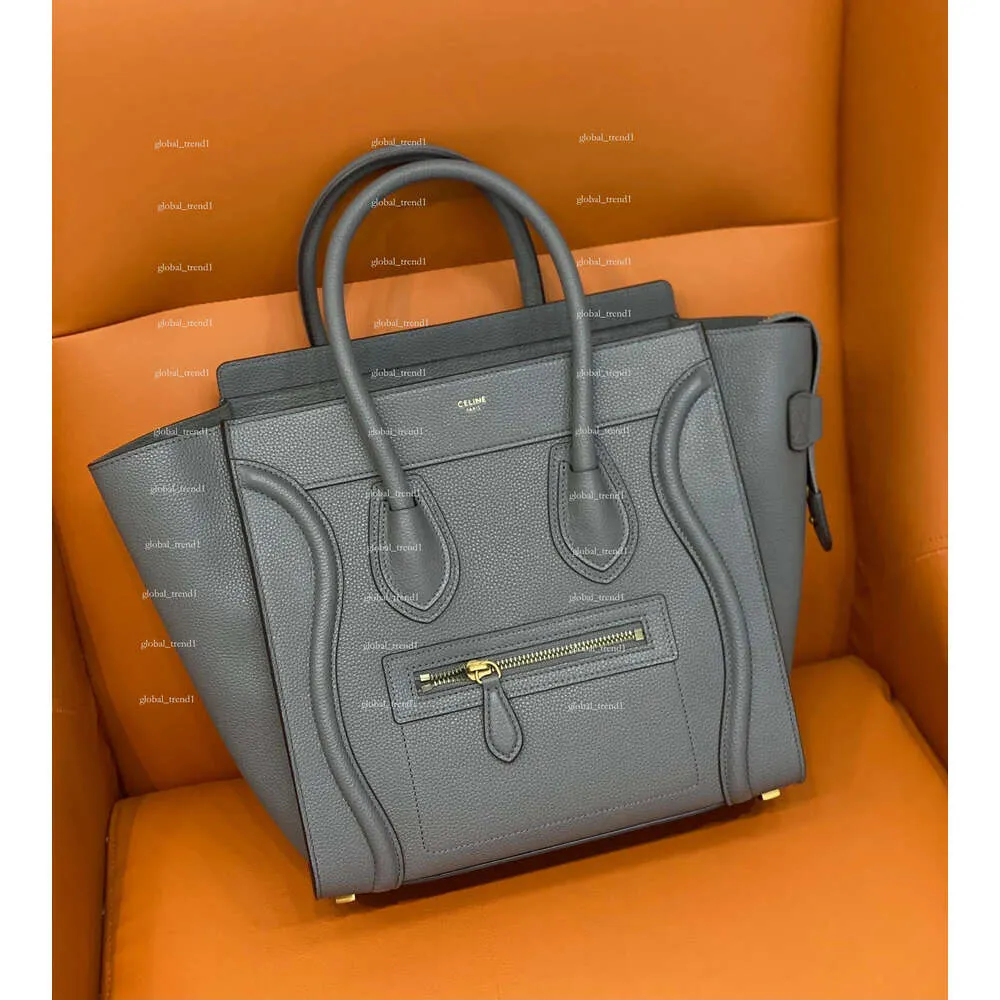 Celiene Bag Shoulder Handbags Tote Bag Crossbody With Straps Leather 20Colors Matching Embroidery 26Cm 20Cm Grey Blue Designer Bags Lage Celeine Bag