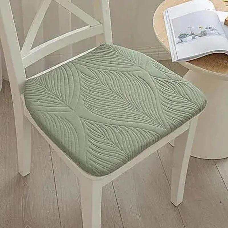 Kussenlicht luxe stijl thuis decor zitkussens eenvoudige gedrukte hoefijzer gevormd verdikte universele eetkamerstoel non-slip mat