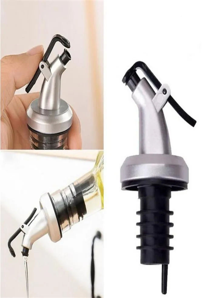 Silber Spray Oil Flaschenstopper Kunststoff Öl Sprinkler Küche Zubehör Weinstopper Küche Gadgets Küchenwerkzeuge6249109