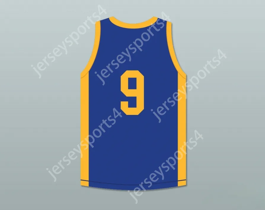 NAY MENS Custom MENS GIOVANI/BAMBINI Drake Jimmy Brooks 9 Degrassi Community School Panthers maglia da basket Home Basketball con patch top top cucitura S-6XL