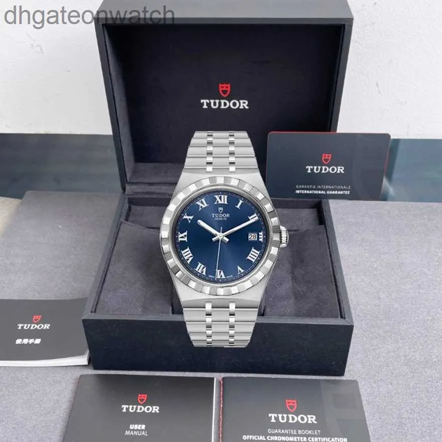 ساعات مصممة Tudery للأزياء للجنسين بدءًا من Rudder 20000 Royal Series Mens Watch Watch Mechanical Watch M28500 مع الشعار الأصلي