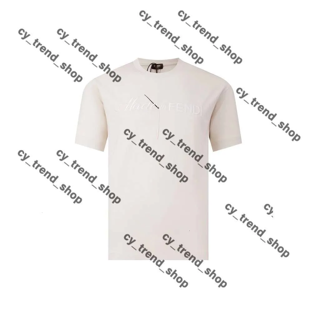 Louisvutton Shirt Fendishirt Fashion Designer Summer Ciwneck T-shirt Fashion Casual Loose T-shirt T-shirt Men Women Women Street Wear Fendu Short Fenti Tshirt 889