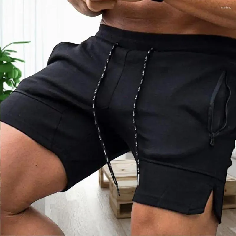 Athletic shorts with zipper pockets hot sale