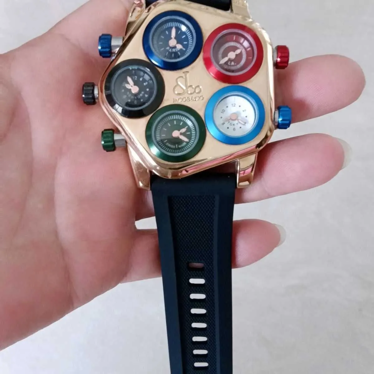 Designer orologio meccanico automatico di lusso jkco ceco leopardo multimetro multiplo coppia di grandi piastre di silicio in silicio ragazzi e ragazze orologi per uomini movimenti bz9m