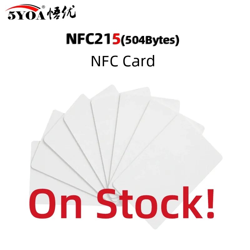 Système 50pcs NTAG215 Card NFC NTAG 215 pour Tagmo Forum Type2 NFC Tags Chip Tag Livraison gratuite