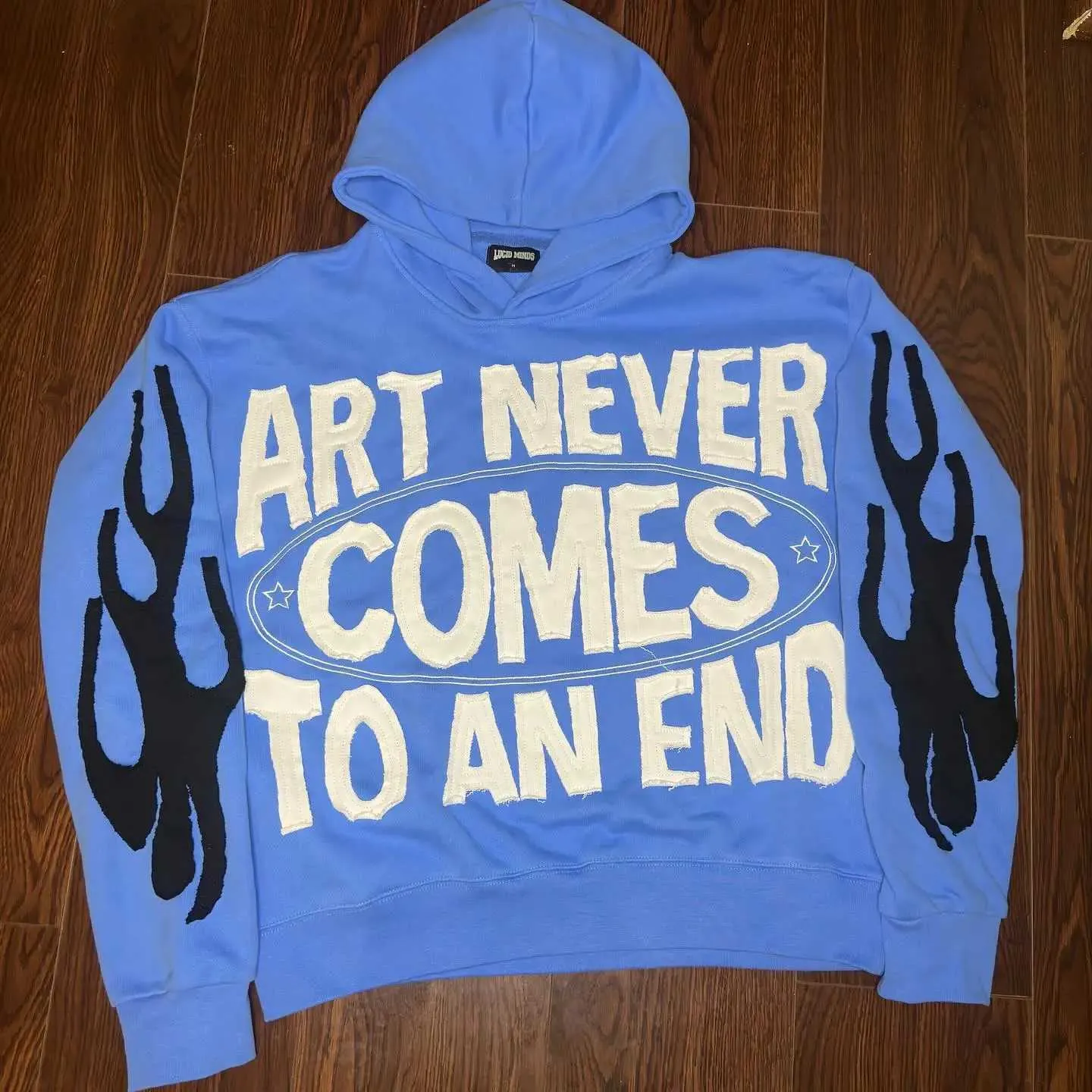 Herrtröjor tröjor y2k street hip hop kläder version brev mönster hoodie för mens 2024 retro mode harajuku casual lös överdimensionerad sweatshirt Q240506