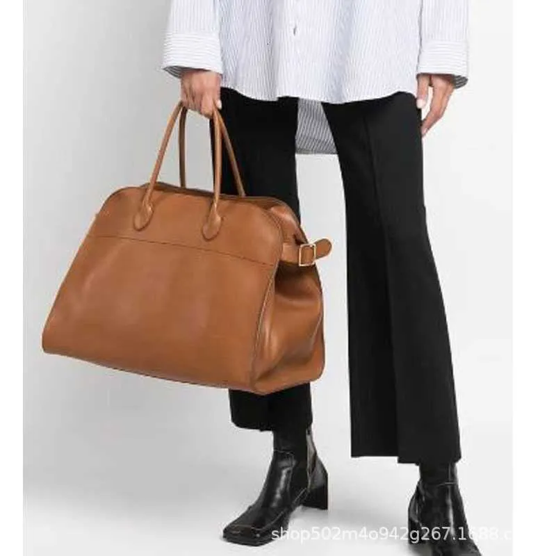 Sac à main sacs de concepteurs de haute qualité Smooth Capacity épaule fourre-tote la rangée de cuir grande ordinateur classique minimaliste un sac margaux 15 pour les femmes 10a +