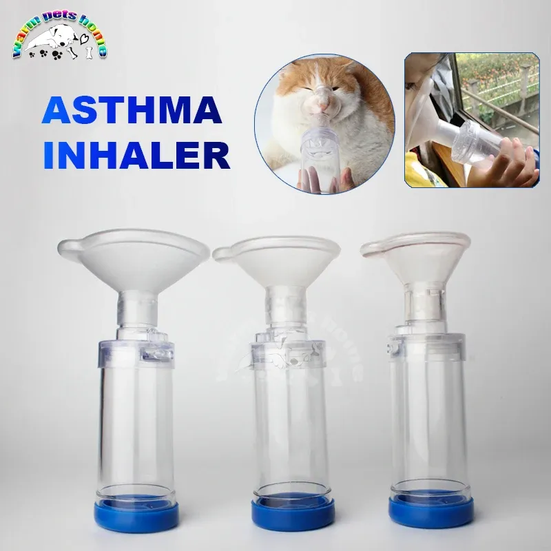 Instruments Chambre d'espaceur d'inhalateur d'aérosol pour adultes enfants animaux de chat Aérosol Chambre inhalateur