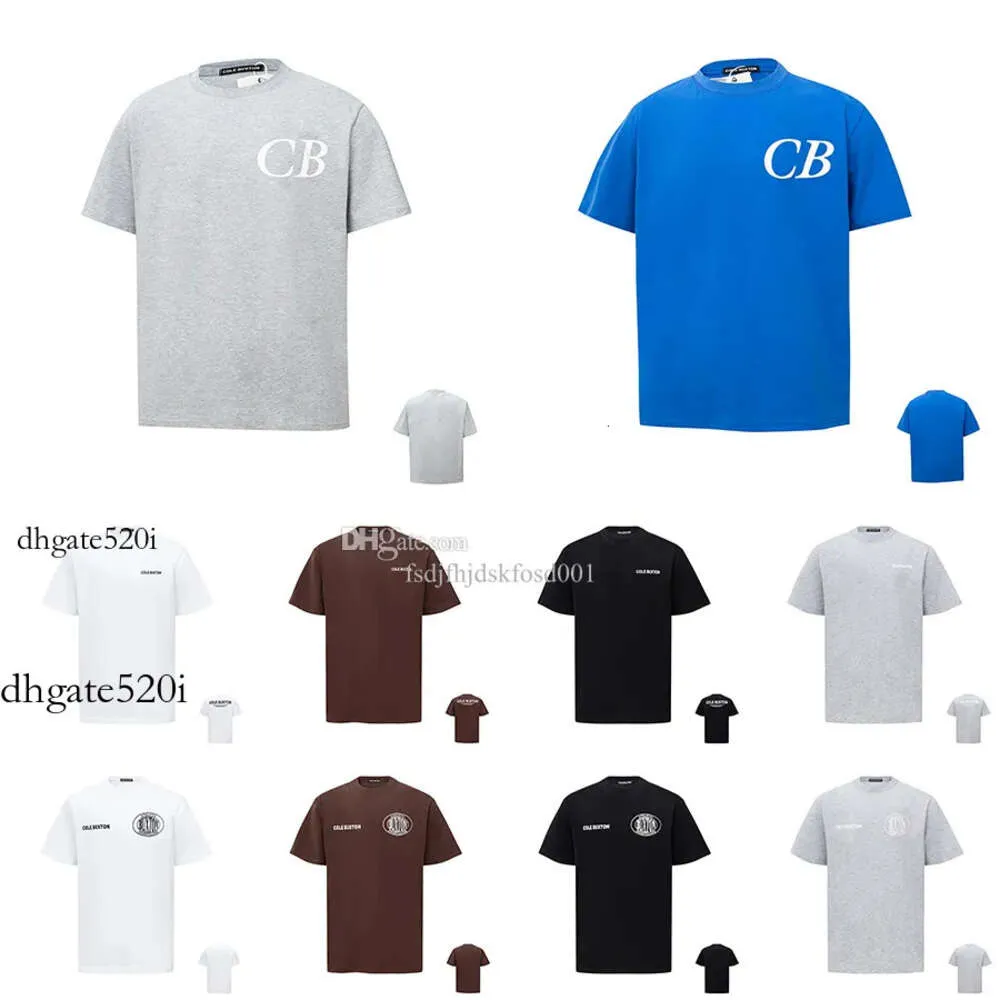 Cole Buxton T Shirt Erkekler Tasarımcı Gömlekler Erkek Tişörtler Erkek Tişörtler Yaz Bahar Gevşek Gri Gri Beyaz Siyah Tshirt Erkekler Kadın Yüksek Kaliteli Klasik