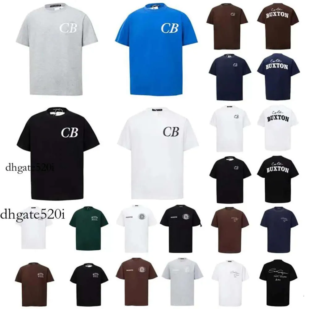 Cole Buxton T-shirt Men Designer T-shirts Heren T-shirts Designer T-shirts Heren T-shirts Zomerveer los