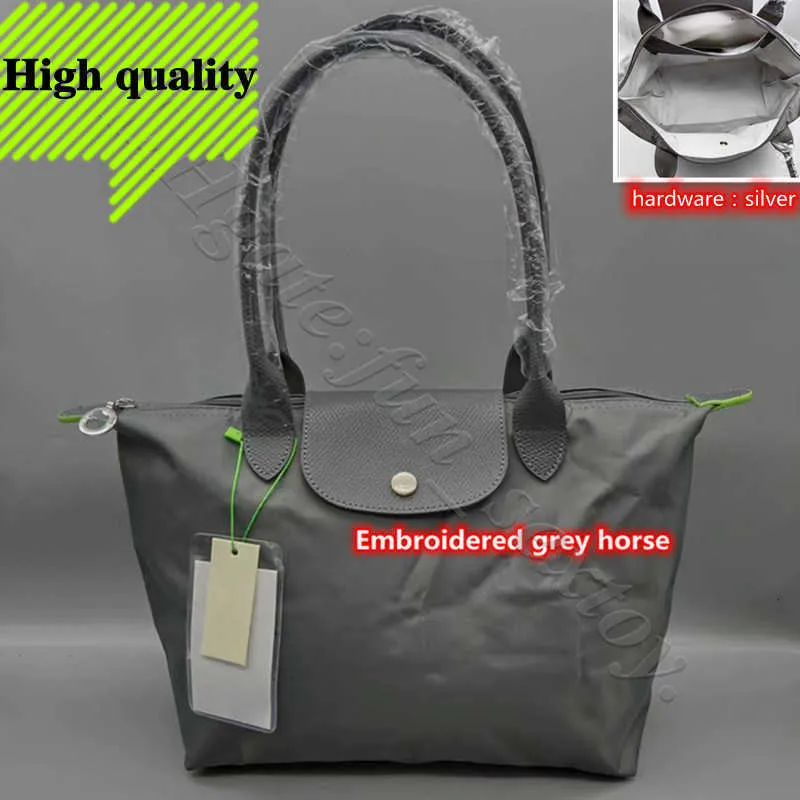 Commuter 2024 CAPACITÉ PRISE HAUTE QUALITÉ SAGPOCHE SACCOCHE SAG BOLESALE Hobo Fashion Grand White WomenOne Sac à main Place Détravage Nylon Idjs