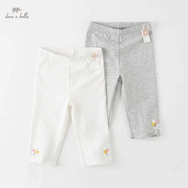 Shorts Dave Bella Girls Pants Childrens Call Length Pants Summer Kids Bottom Pants Kids Clothing DB2234137L2403