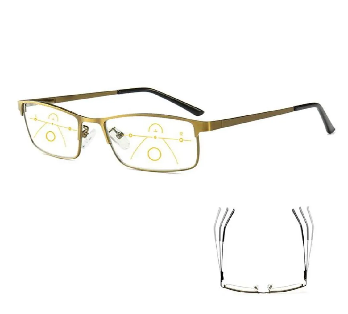 Sonnenbrille Herren Multifokale Lesebrille Progressive Leser Brillen Unisex Siehe in der Nähe von Far EyeGlass 150 20 25 30sunglasses5669712