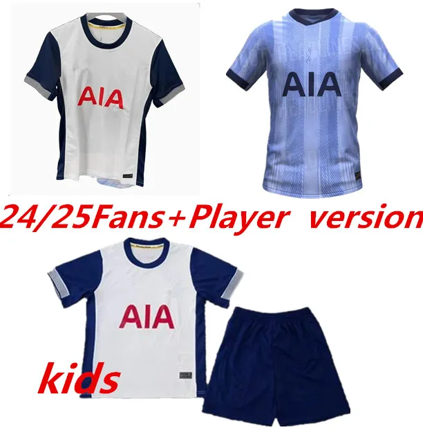 24 25 filho Maddison Jersey de futebol 2024 2025 Camisa de futebol Richarlison Perisic Lenglet Romero Kulusevski Bentancur Richarlison Kane Vicario Jogadores Fãs 999