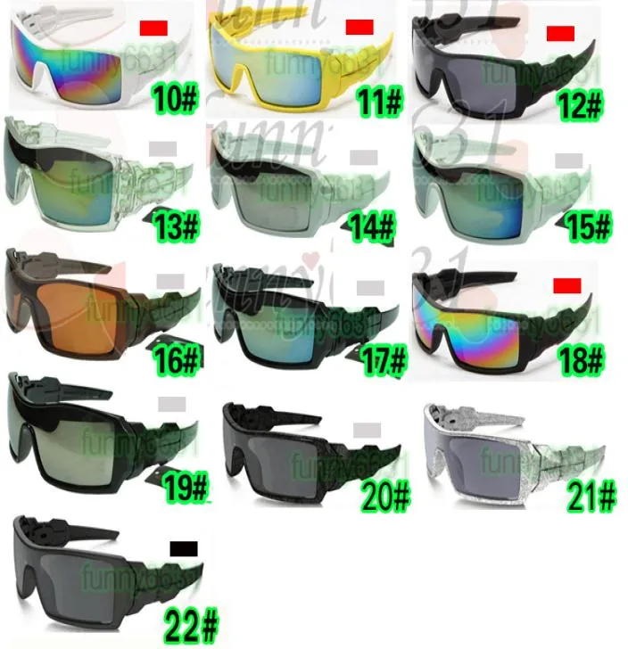MOQ10PCS L Summer Men Cycling Sports Sports Sunglasses Mulher Goggle Bicycle Glass Dazzle Color Glasses 22 Colors Sport EyeGlasses45477759