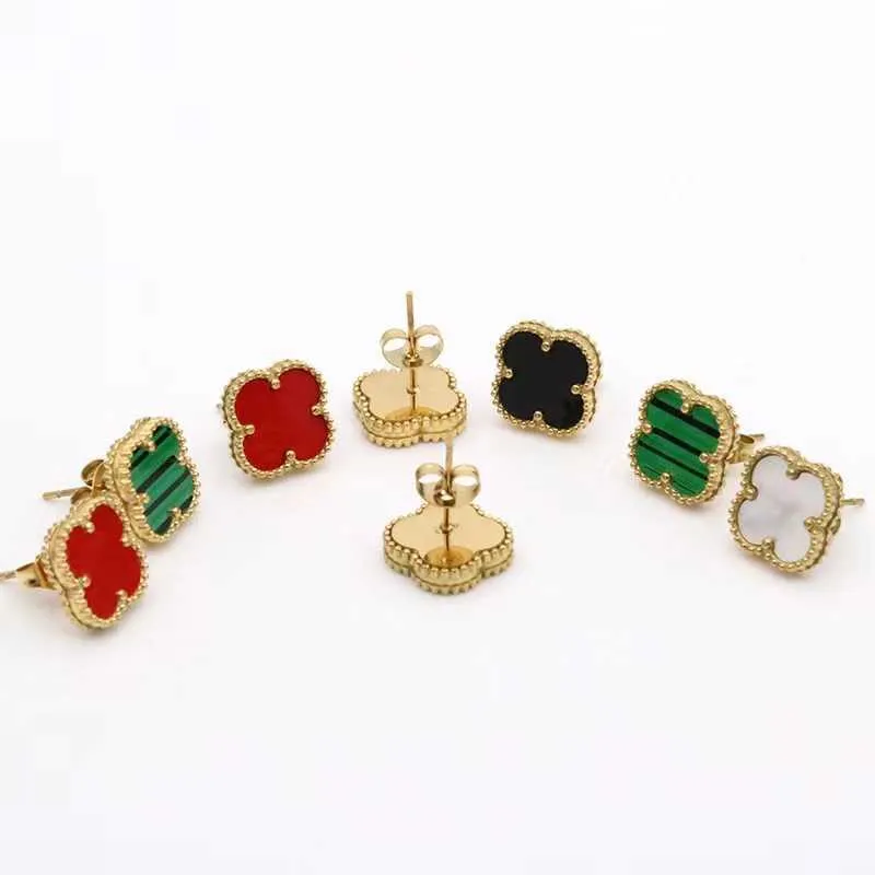 Cheap price and highquality jewelry earrings vanly the of four leaf clover with common cleefly