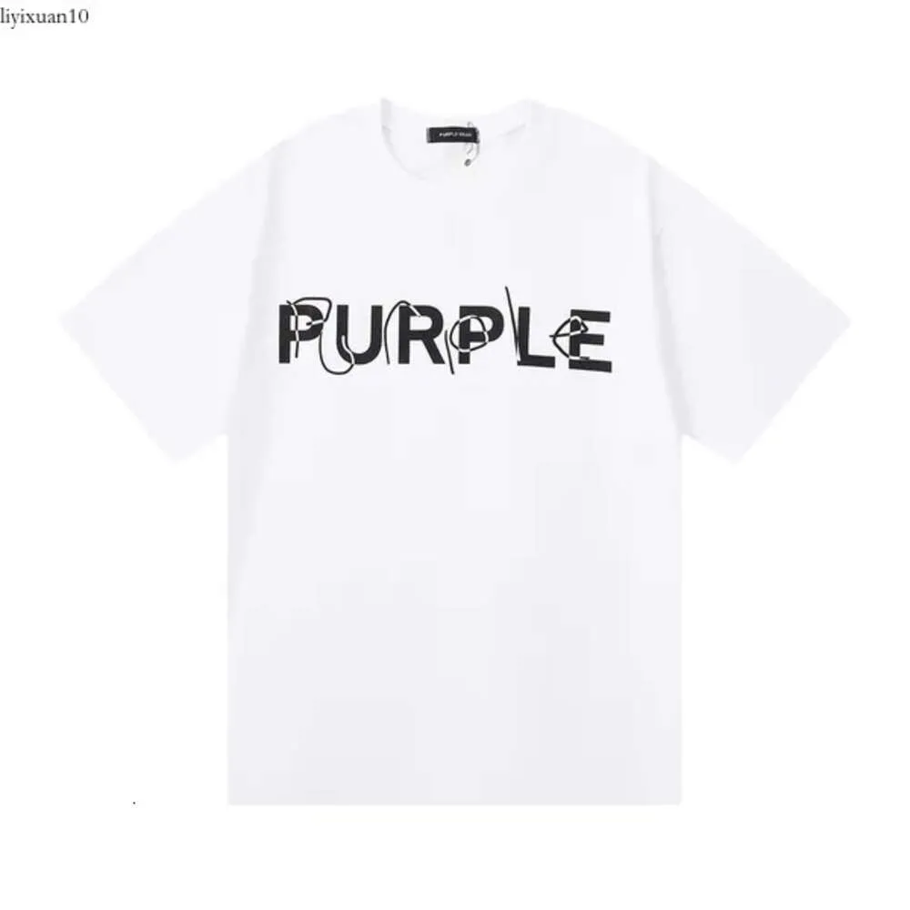 24sss Brand púrpura Tamanho da camiseta XS-5xl Grande designer camisetas masculas camisetas homme t women feminino roupas designers de luxo de luxo de manga curta maré no verão da maré 286