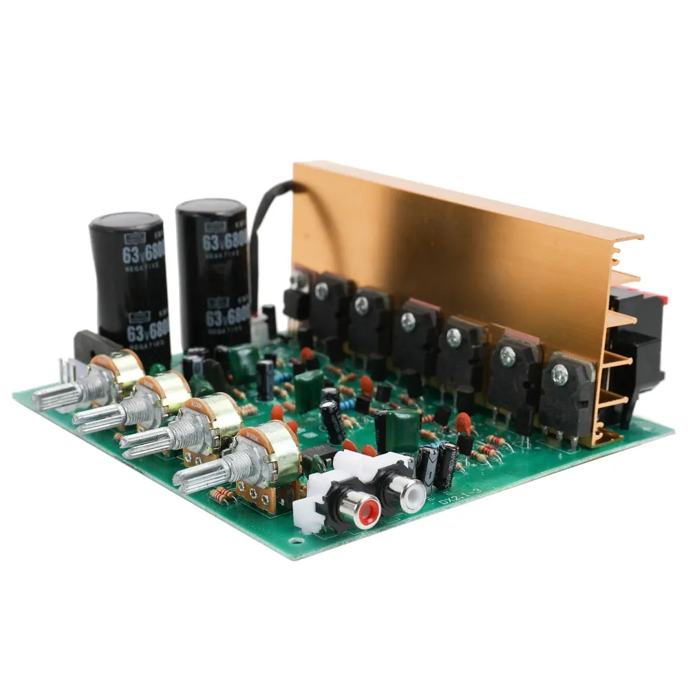 Förstärkare DX2.13 Stor Power Audio Amplifier Board Channel High Power Subwoofer Dual Home Theater AC18V24V DIY -leveranser