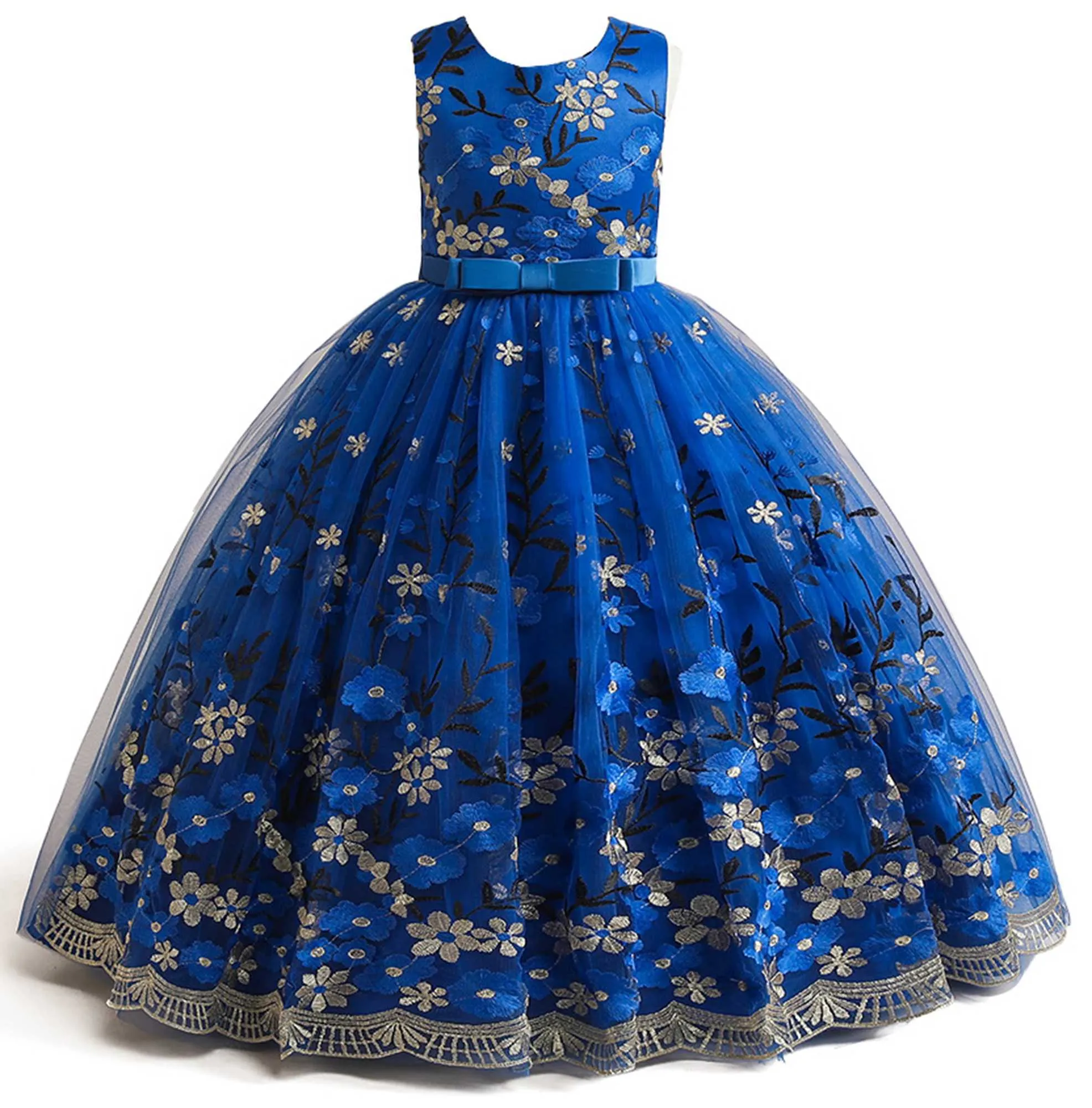 Girls Dresses Little Big Girls 3D Flower Appliqued Flower Girl Birthday  Party Dress from Dhgate Girls Dresses - price 39.76