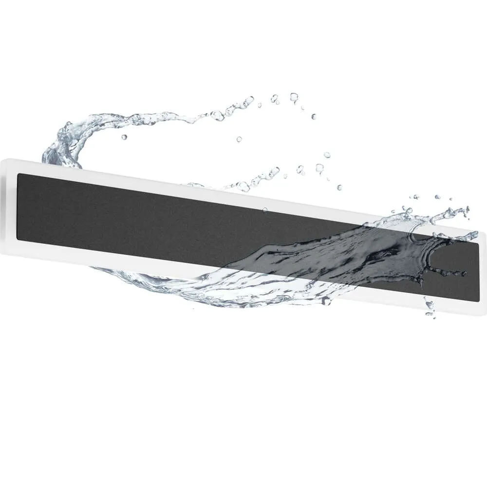Aipsun 2-Pack Black LED Outdoor Wall Sconce with 39.4 Inches Long ...