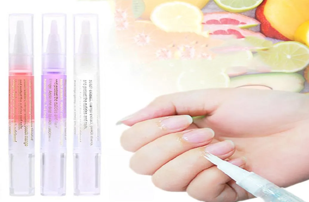 Nail Cuticule Huile stylo 15 odeurs Nutrition Huile Pen Revitalizer Huile Souffrouseur Réparation Nail Nail Protecteur Traitement PENS5198429