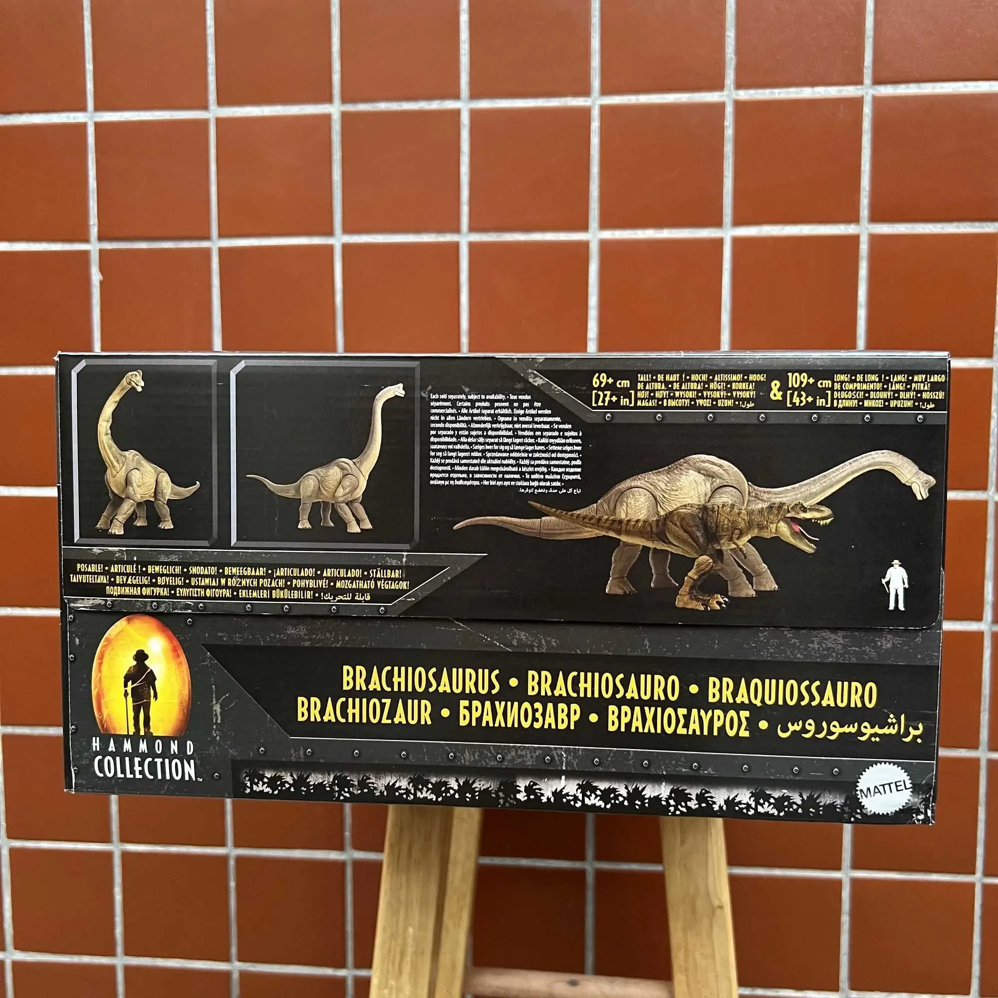 Autres jouets meitai jurassic world jurassic Park dinosaur carte poignet dragon collector hammond 30th anniversaire pliable jouet hny77l240502