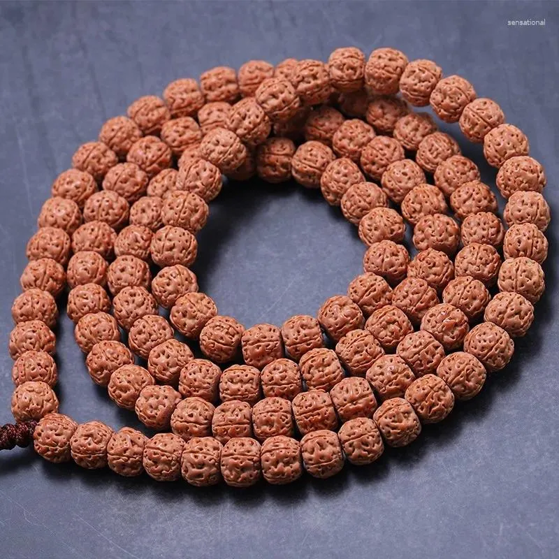 Strand Indonésien Tibétain Small Jingang Bodhi108Beads Bracelet pour hommes et femmes Bodhi Seed Beads Collier Ziwen Play