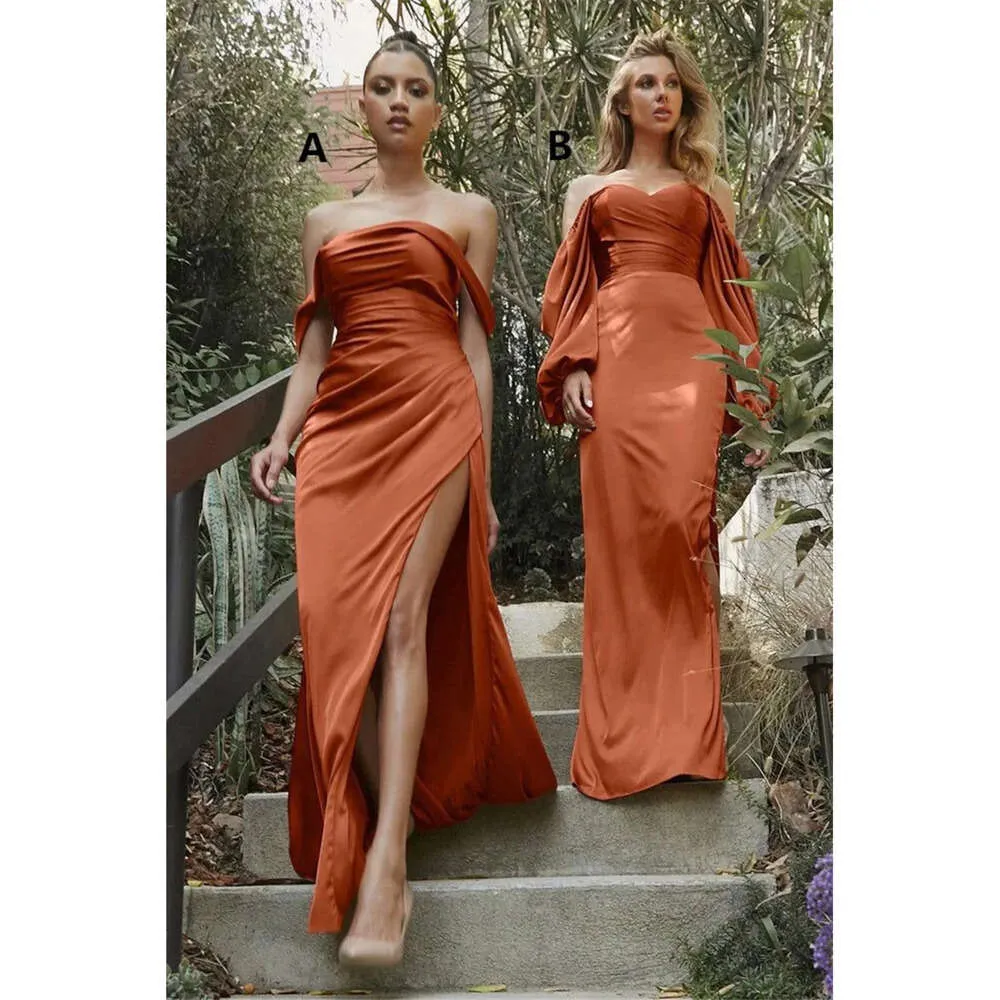 prom dress long Emerald Long Sleeves Beaded Mermaid Prom Dress