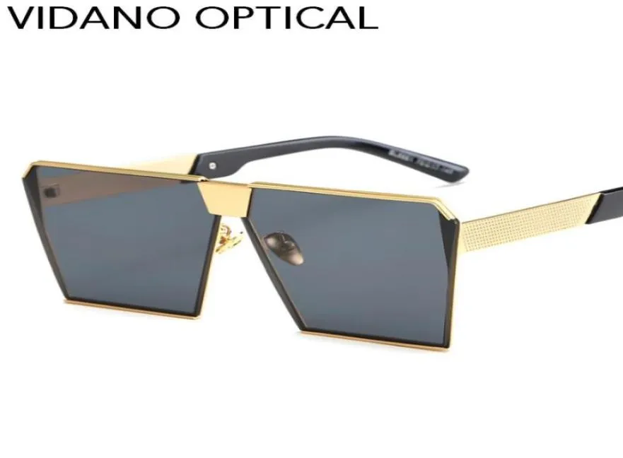 Vidano Optical Senaste ankomst Vintage Square Solglasögon för män Kvinnor Högkvalitativ unisexdesigner Sun Glasses Classic Style Eye2173242