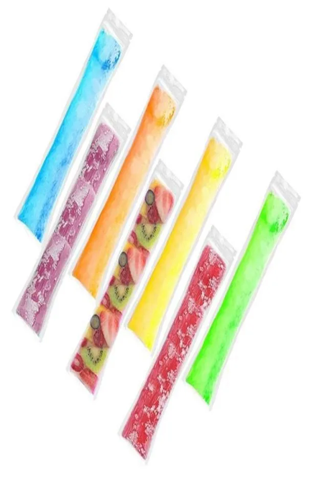 Sacles de moules à popsicle à glace jetable Sacs BPA Candy Zer Tube Snacks Maker Pouche ZE POPS4148870