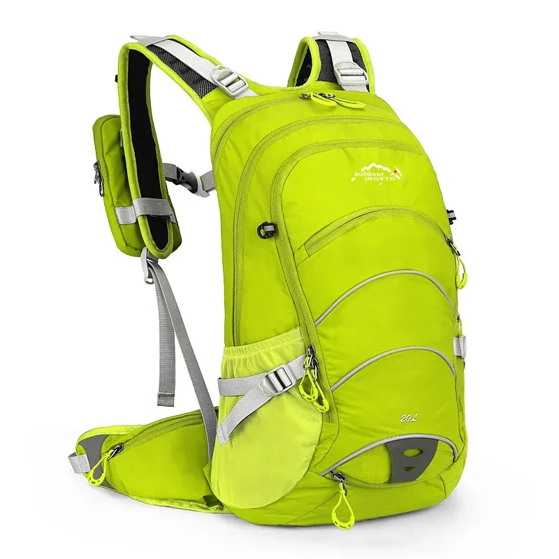 バッグ登山バックパック20リットル男性と女性の屋外スポーツバッグ防水キャンプハイキング雨