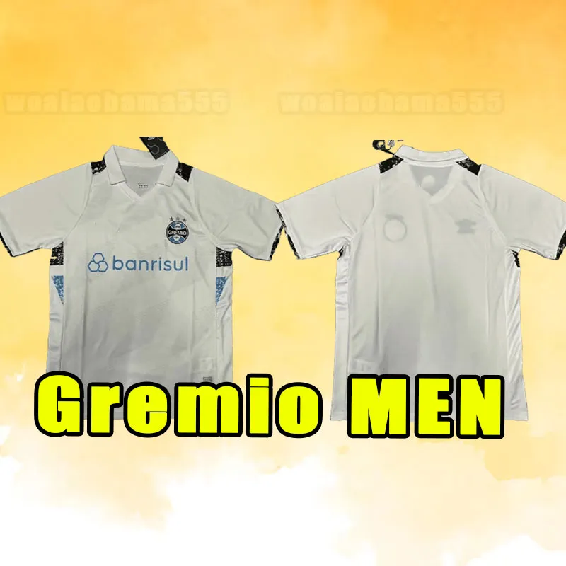 25 25 Gremio Soccer Jerseys D.Costa Guild Giuliano 2024 2025 Ramiro Geromel Luan Maicon Fernandinho Homens Mulher Criancas Football Shirts Home Men Kids