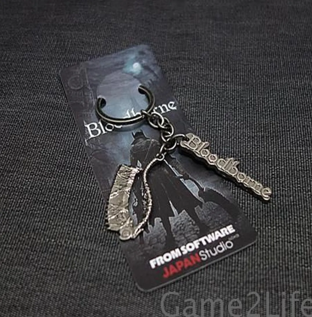 Game Limited Edition Metal Keychain Keychain PS4 Game Key Ring Men Women Jewlery Key Chains8437439