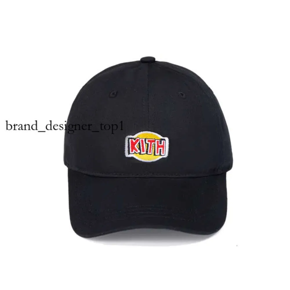 Mens Hat Brand Designer Kith Hat Hiphop Street Baseball Storty Letter Kith Ball Caps вышивая водонепроницаем