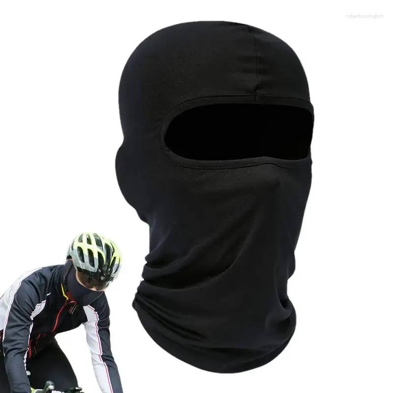 Kawałki rowerowe Motorcycle Covers dla mężczyzn Elastyczna pełna okładka na głowę z ochroną przeciwsłoneczną Wygodne wysuszenie materiałów do szybkiego suszenia