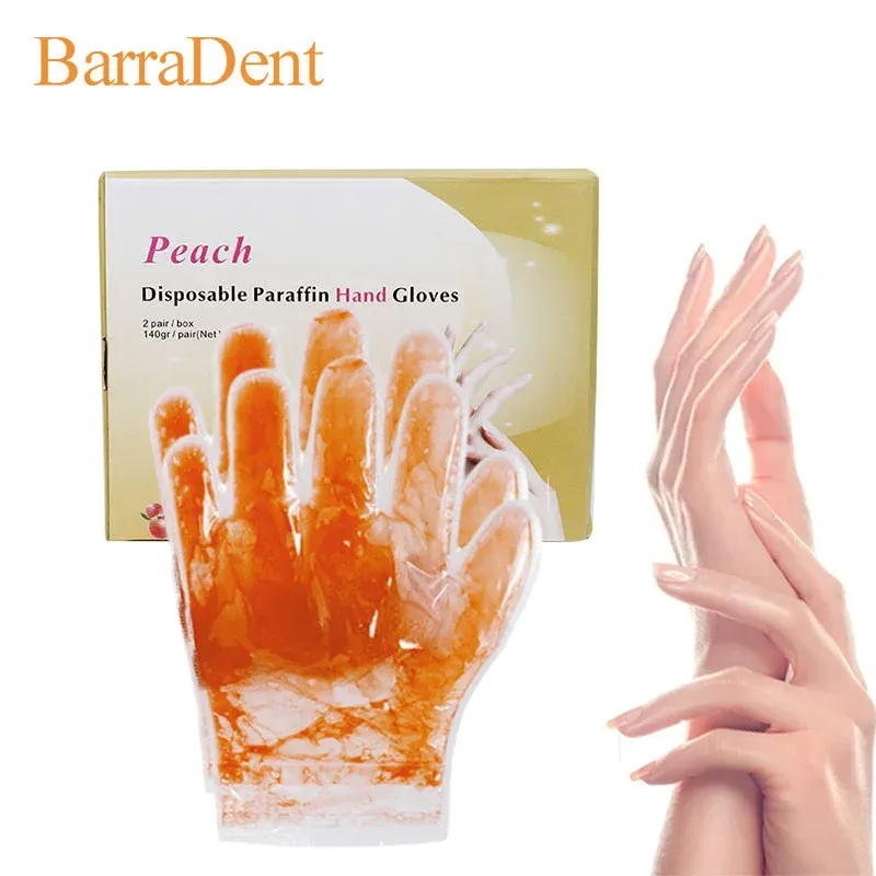 Gants de paraffine cire de soins des mains gants de cire de gants de cire de cire de paraffine blanchiment hydratant manucure