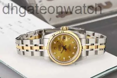 Montres de marque de haut niveau pour Tudery Imperial Princess Series 18K Precision Steel Set Time Time Diamond Automatic mécanique Femmes avec logo d'origine