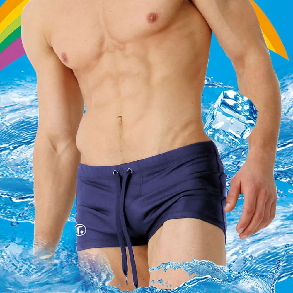Costumi da bagno maschile uxh nuovo maschile pulito faccia piatta pantaloni da nuoto personalizzati taglio stampa alla moda camicia da nuoto sexy di grandi dimensioni addensata