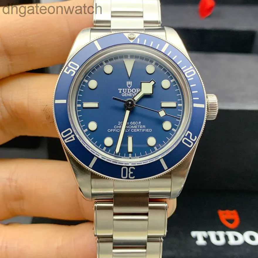 Unisexe Fashion Tudery Designer Watches Emperor Rudder Navy Blue Series Watch Automatic Mechanical Mens Watch 39 mm avec logo original