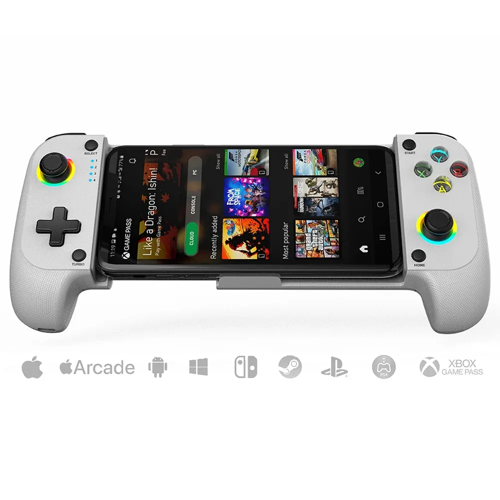 MICE SAITAKE 7007F mise à niveau STK 7009 7009f Contrôleur de jeu Bluetooth Gamepad Gamepad Joypad Joystick pour le téléphone Android / iOS