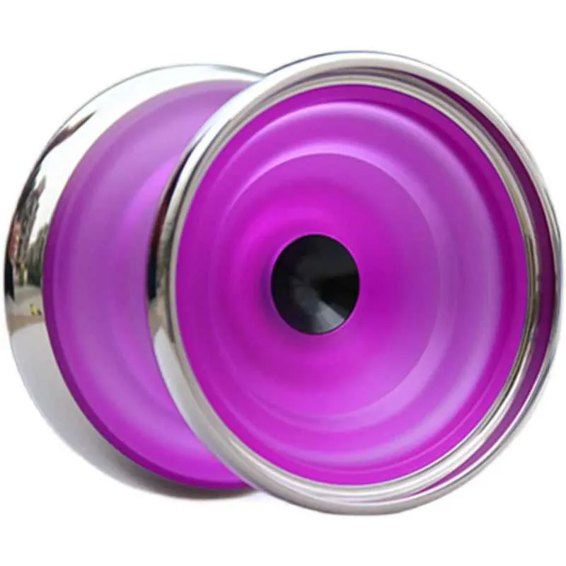 Yoyo YOYOEMPIRE Fire Spirit YOYO CNC PC + Titanium Alloy Rings for Professional Yo-yo Player Metal and POM Material Classic Toys