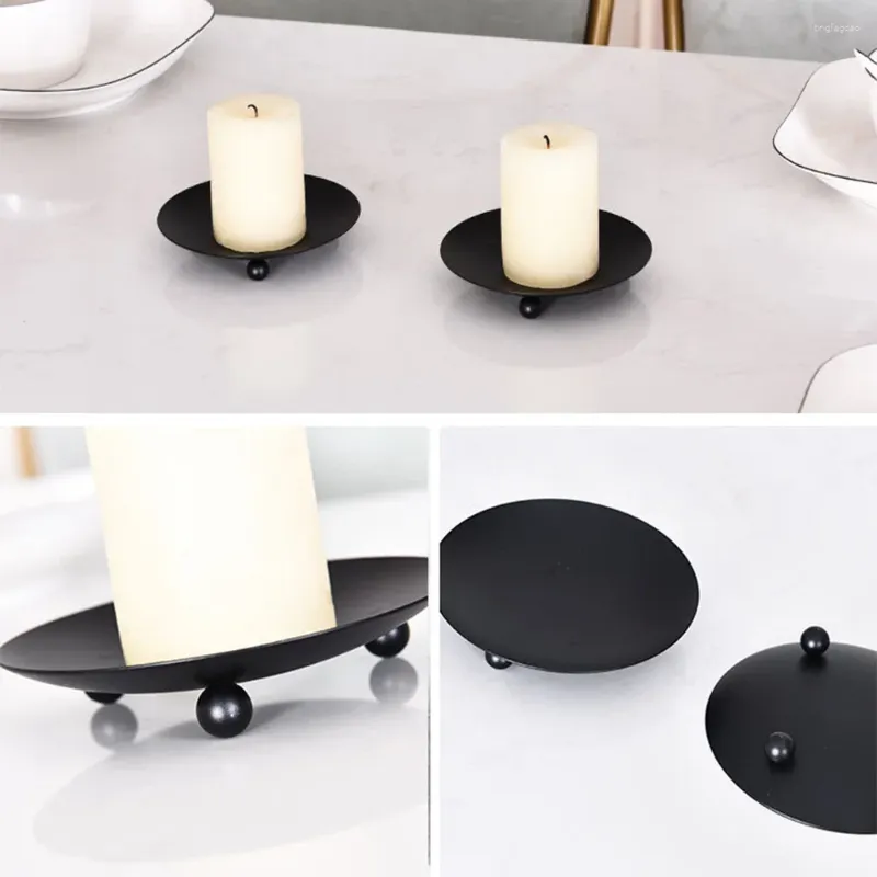 Candlers 2pcs Doepto-toile Tealight Gift Rustic Mariage Plaque maîtresse Plate maîtresse Porte-table à dîner pour pilier LED Round