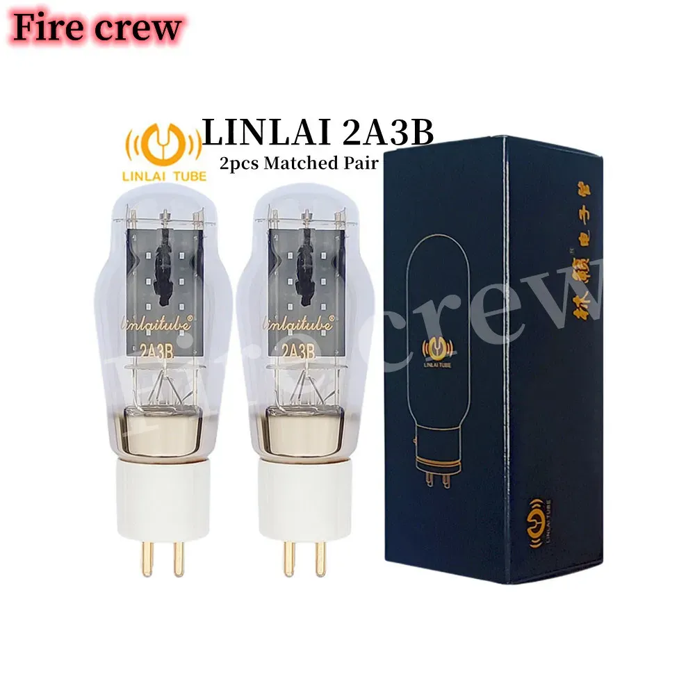 Versterker Brandweer Bemanning Linlai 2A3B Vacuümbuis vervangt 2A3 2A3C WE2A3 2A3TII E2A3 HIFI Audioklep Elektronische buis AMP -versterker Kit DIY