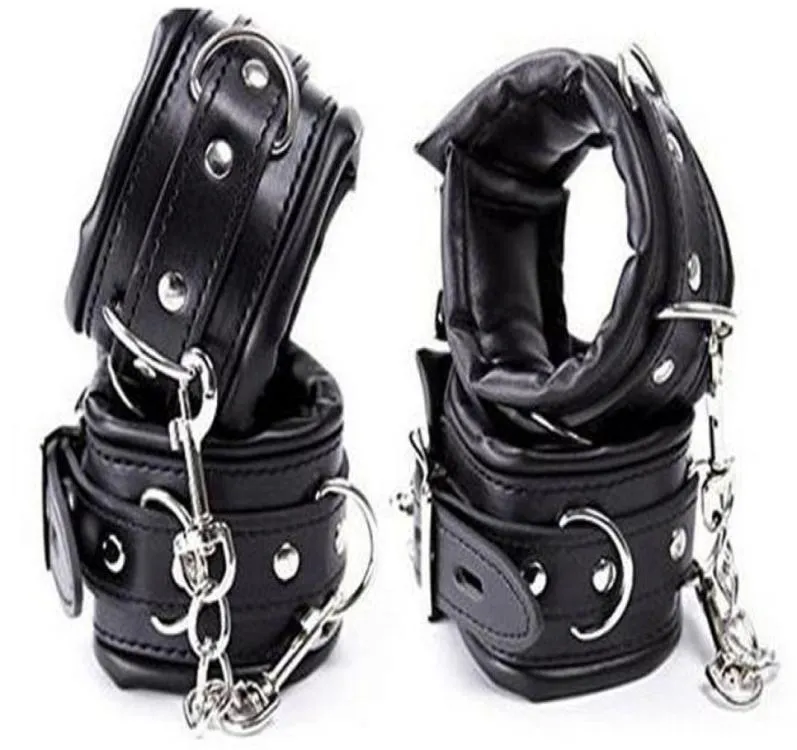 Volwassen games Handboeien AnkleCuffsSsoft Vandded pols manchetten Foot CuffssEx Bondage Beperkingen BDSM Sex Toys voor paar5049645